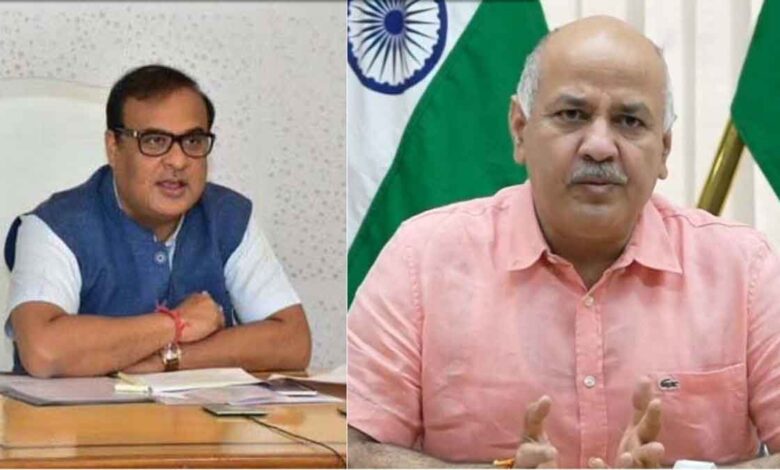 Assam CM sues Delhi minister Manish Sisodia for defamation