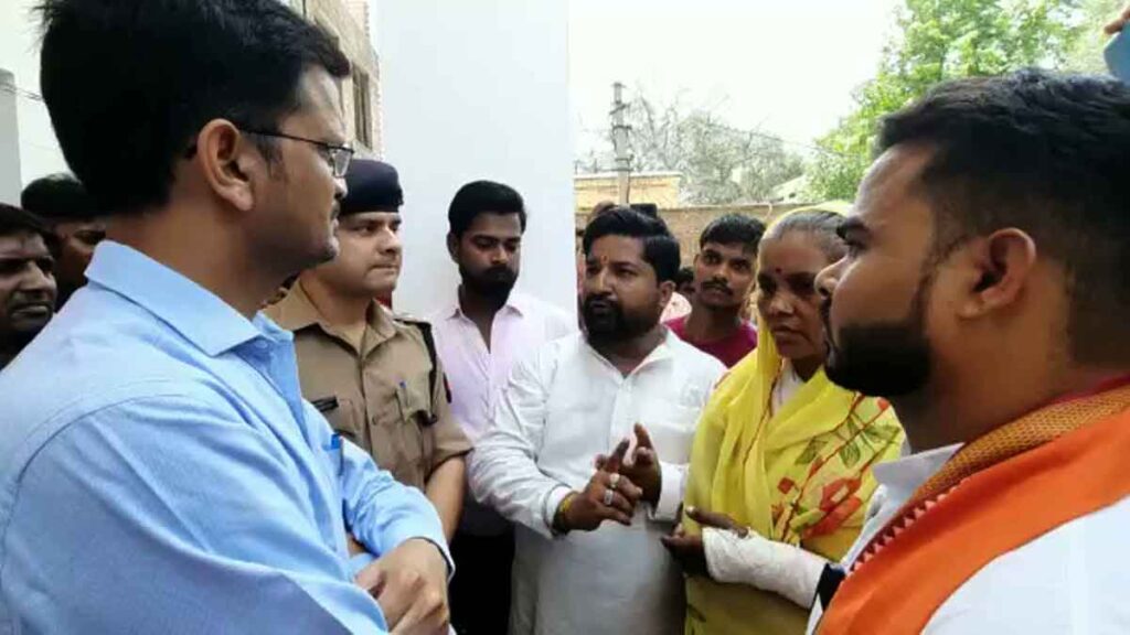 Modi Rathore Yuva Sena raised the voice of Hardoi victim