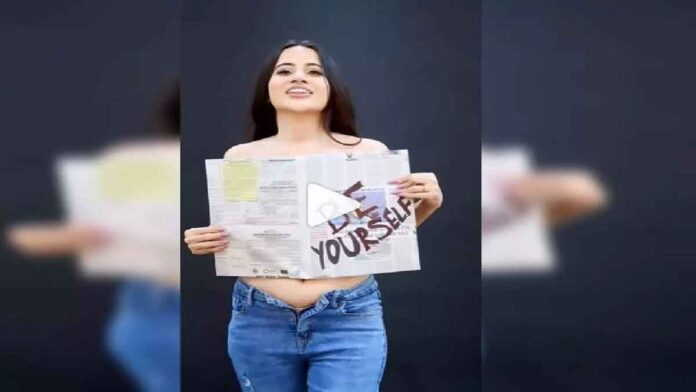 Uorfi Javed trolled after covering herself with newspaper