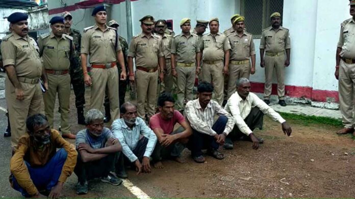 128 cattle recovered in Mirzapur, 6 arrested