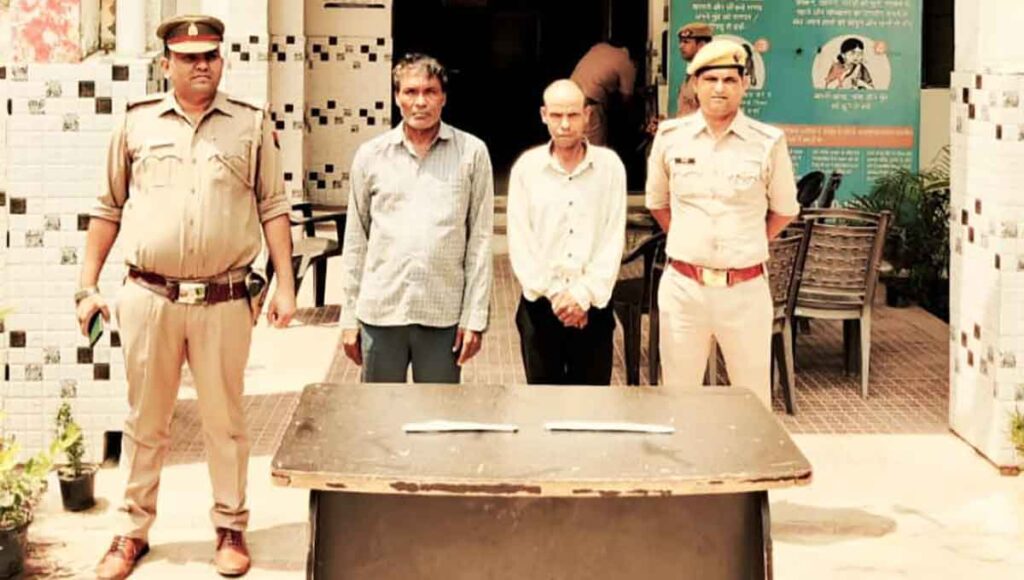 2 accused planning theft caught by Muzaffarnagar Shahpur police
