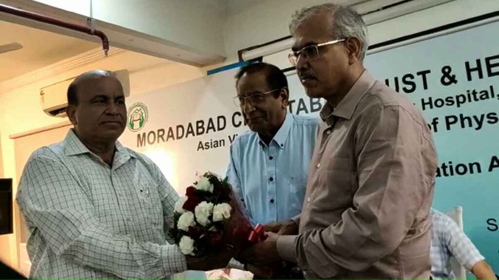 Inauguration of Physiotherapy Centre at Asian Vivekanand Super Specialty Hospital Moradabad