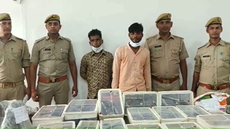 Bulandshahr में पुलिस ने किया अवैध तमंचा फैक्ट्री का खुलासा