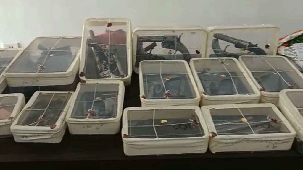 Bulandshahr Police uncovered illegal firearm factory