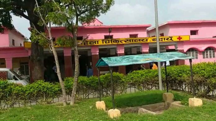Doctors missing from Budaun District Women's Hospital OPD