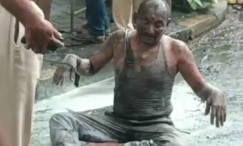 Farmer self-immolation outside Vidhan Bhawan in Maharashtra