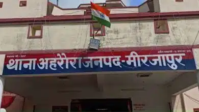 Mirzapur SP inspected Ahraura police station