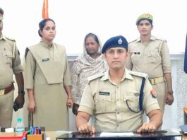 Mirzapur woman arrested with heroin worth 22 lakhs