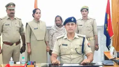 Mirzapur woman arrested with heroin worth 22 lakhs