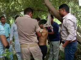 Missing Bijnor youth body found hanging from tree