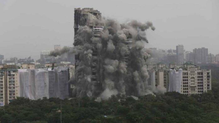 Noida Twin Towers demolition done as per plan