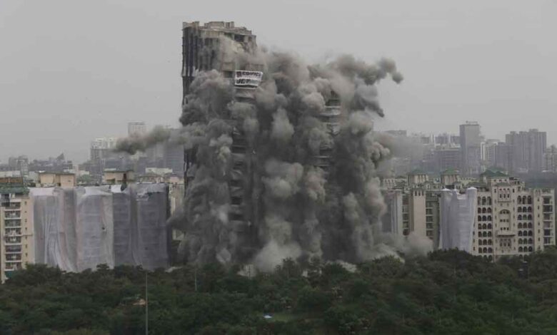 Noida Twin Towers demolition done as per plan