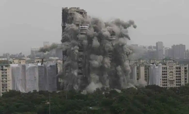 Noida Twin Towers demolition done as per plan