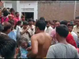 Old woman beaten on suspicion of Hardoi child theft