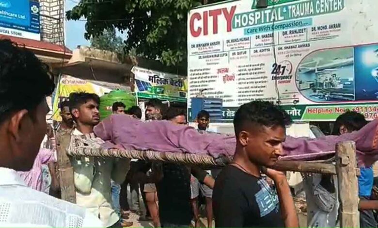 Patient dies in Bijnor's private hospital, accused of negligence