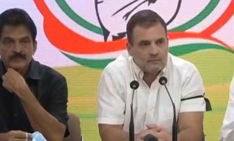 Rahul Gandhi slams govt says beginning of dictatorship