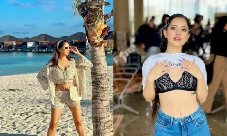 Urfi Javed's war of words with Chahat Khanna, read