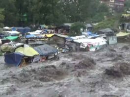 Flash floods in Himachal Pradesh