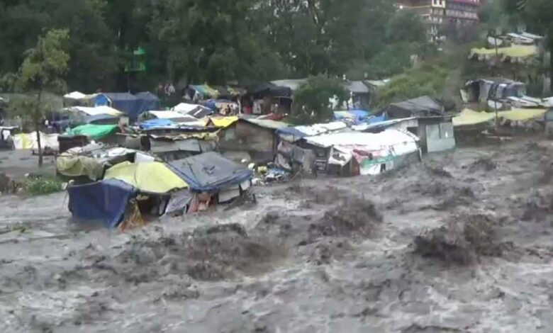 Flash floods in Himachal Pradesh