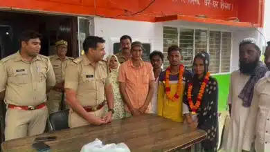 Wedding of lovers in Bulandshah Kotwali Jahangirabad
