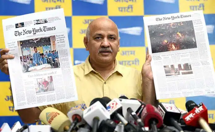 Manish Sisodia's foreign travel banned amid Liquor Policy case