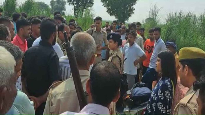 Bodies of girl students jumped in Bulandshahr Gangnahar recovered