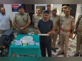 25000 rupees reward criminal arrested from Deoria