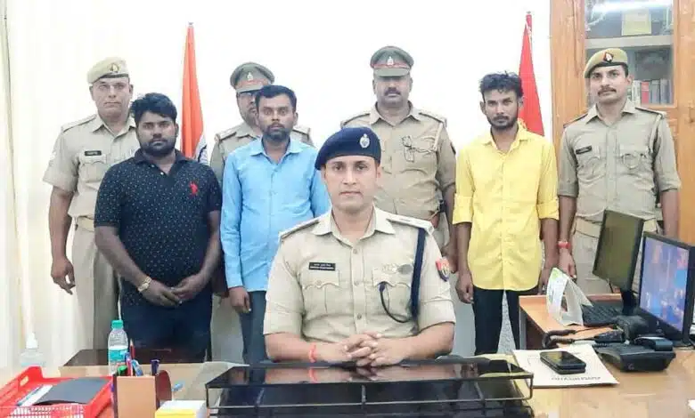 3 interstate vehicle thieves arrested from Mirzapur