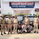 3 thiefs arrested in Amroha, 5 e-rickshaws recovered