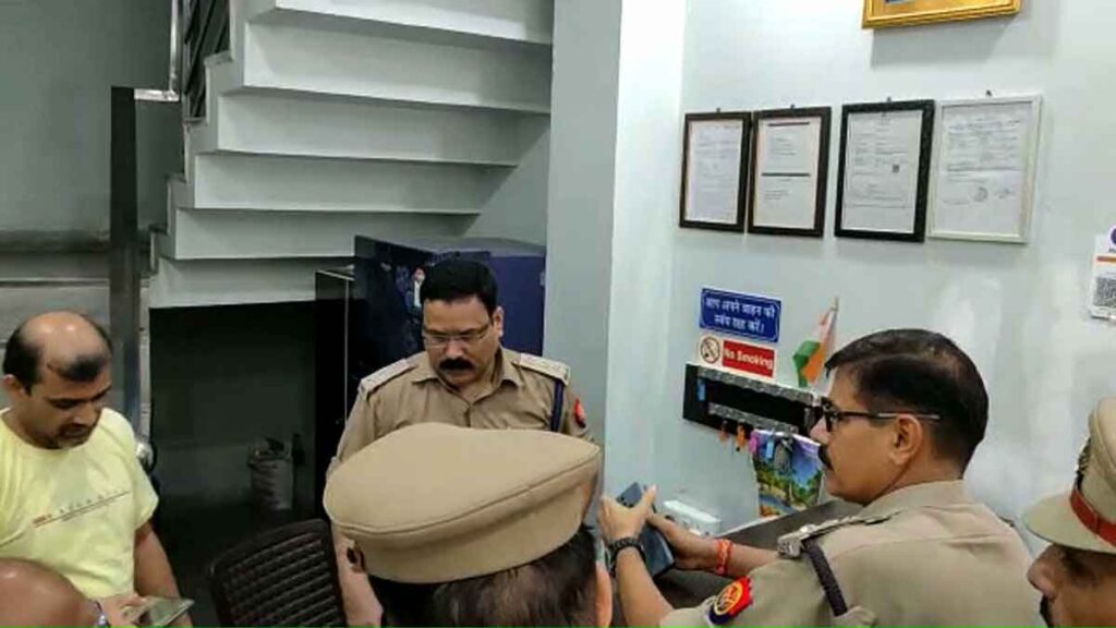 Amroha SDM and Fire Department inspected hotels hospitals