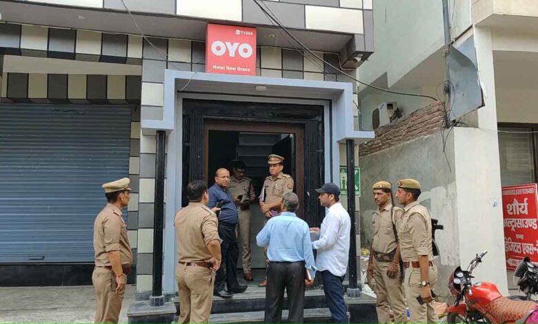 Amroha SDM and Fire Department inspected hotels hospitals