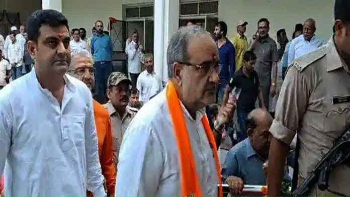 BJP State President on one day visit to Bijnor