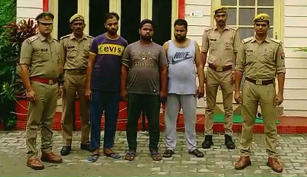 Bareilly police arrested 3 accused of cow slaughter