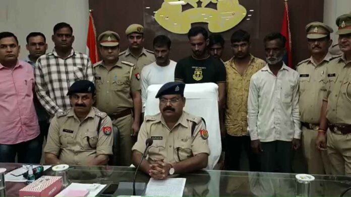 Bijnor police arrested 5 vicious robbers