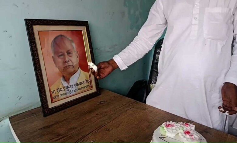 Birthday of NMC National President celebrated in Moradabad