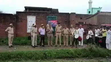 Budaun police confiscated accused property in gangster act