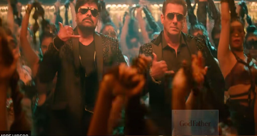 Chiranjeevi and Salman Khan's swag shown in Godfather's song
