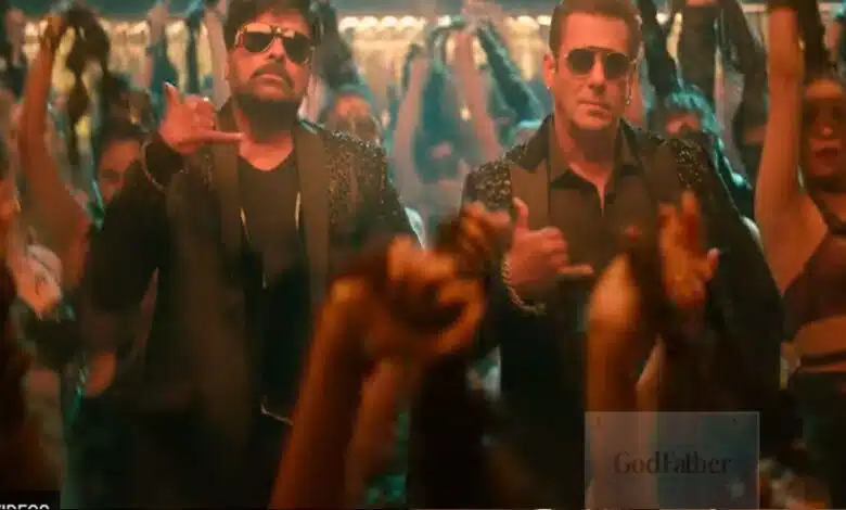 Chiranjeevi and Salman Khan's swag shown in Godfather's song