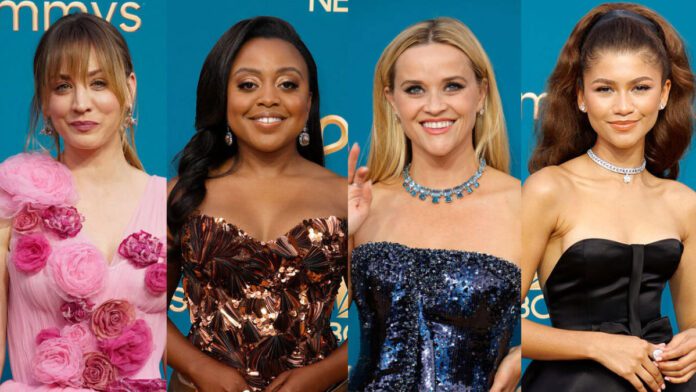 Hollywood stars shine on the Emmys 2022 red carpet