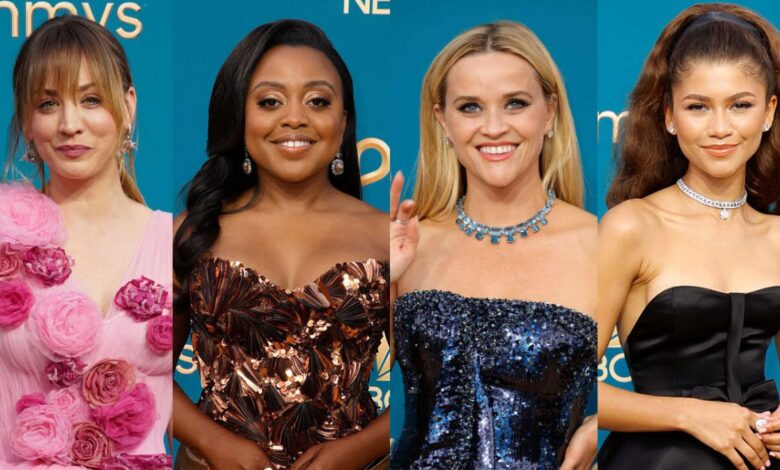 Hollywood stars shine on the Emmys 2022 red carpet
