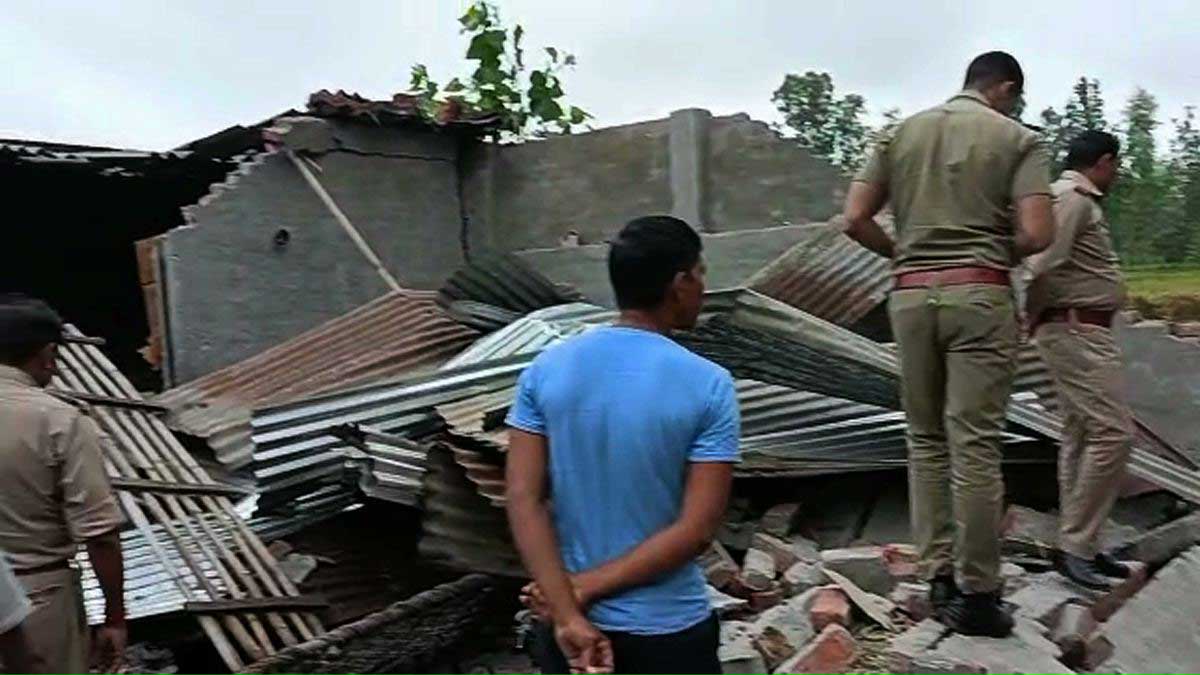 Explosion in Amroha's firecracker factory