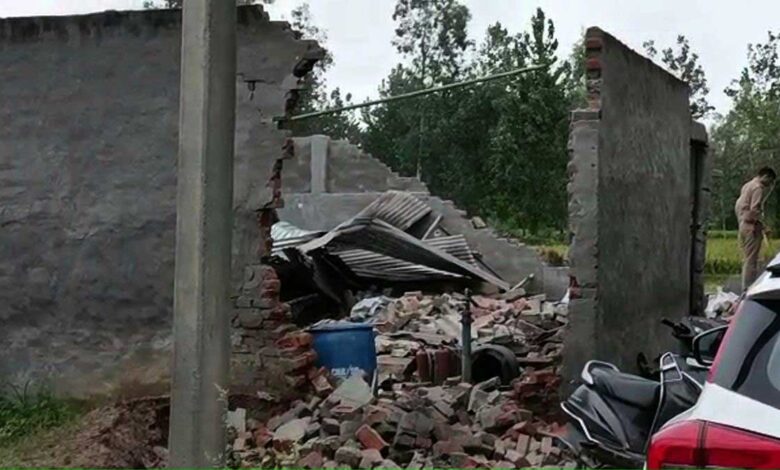 Explosion in Amroha's firecracker factory