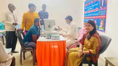 Free eye test awareness camp in Barabanki
