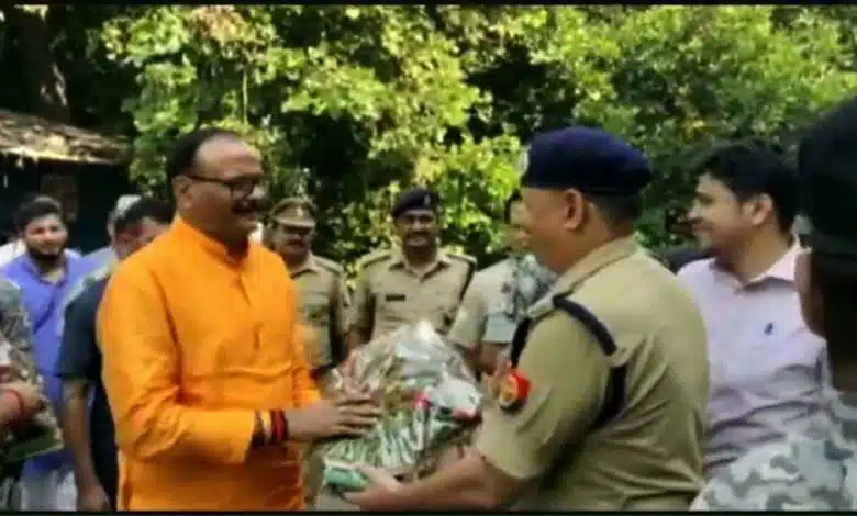 In Hardoi Deputy CM Brijesh Pathak took a jibe at SP