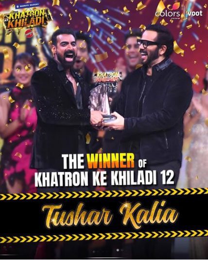 Tushar Kalia won the title of Khatron Ke Khiladi 12