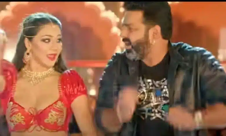 Pawan Singh's new song 'Lal Ghaghra' trending at number 1