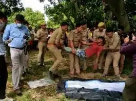 Man body found hanging in Amroha mango orchard
