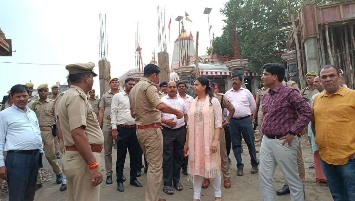 Meeting for preparations of Mirzapur Navratri fair