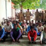 Mirzapur police arrested 71 wanted people