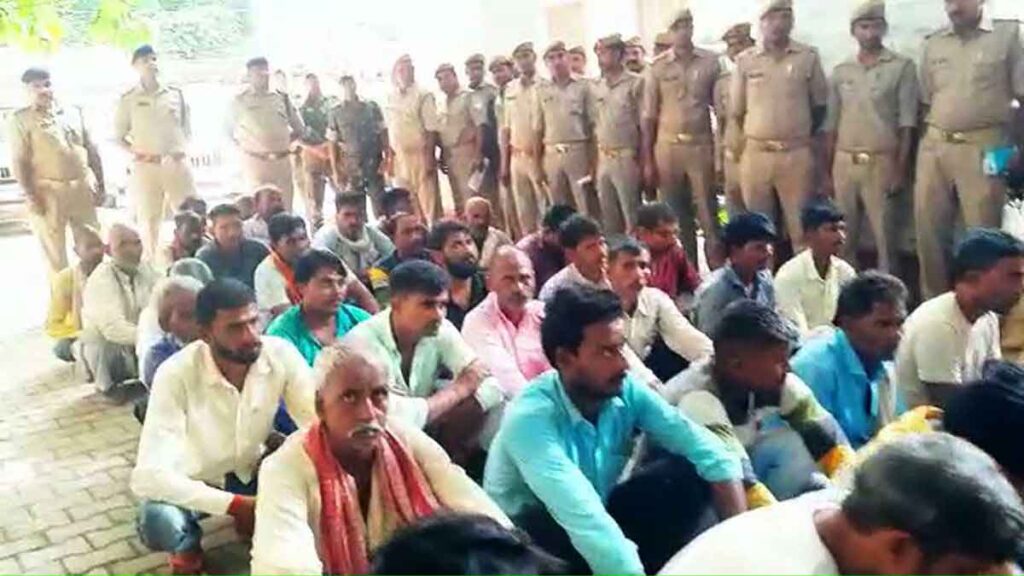 Mirzapur police arrested 71 wanted people